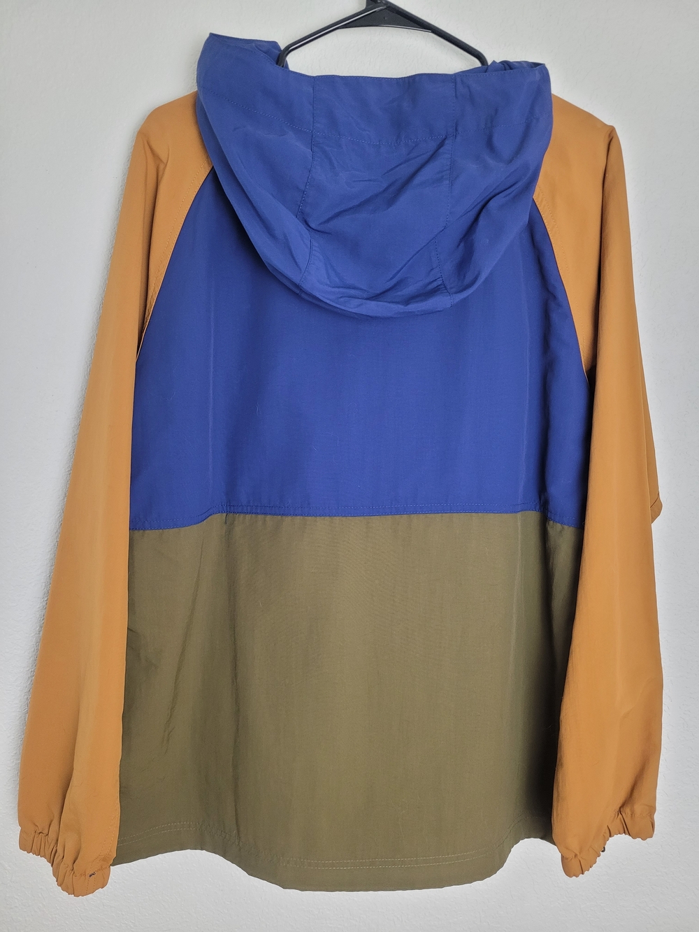 L.L. Bean Olive, Blue & Teal Colorblock Jogger Jacket - Picture 8 of 15